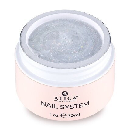 ATICA modeliavimo gelis Builder Gel eXel 20 Glam Style 30 ml