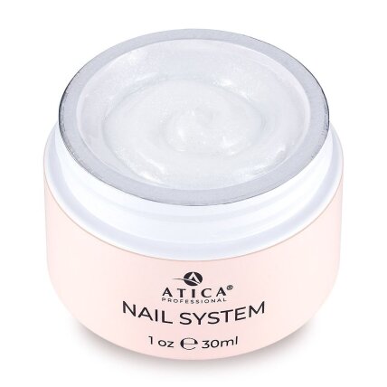 ATICA modeliavimo gelis Builder Gel eXel 22 Sparkle Ice 15 ml
