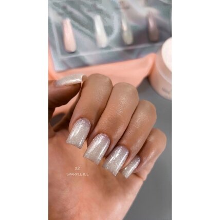 ATICA modeliavimo gelis Builder Gel eXel 22 Sparkle Ice 15 ml 1