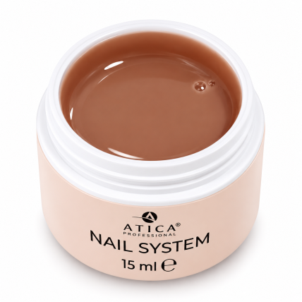ATICA modeliavimo gelis Builder Gel eXel 24 Caramel 15 ml