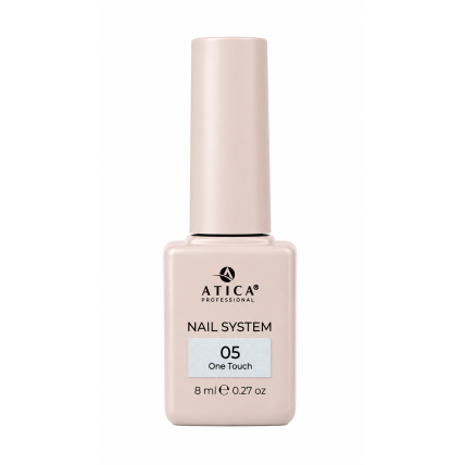 ATICA One Touch 05 – šviesiai melsvas gelinis lakas, 8 ml ATICA One Touch 05 – šviesiai melsvas gelinis lakas, 8 ml