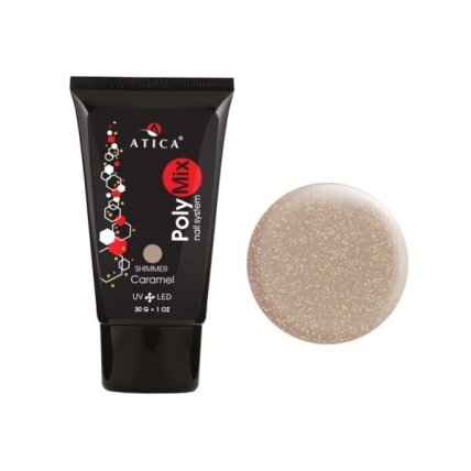 ATICA PolyMix poligelis CARAMEL SHIMMER - 30 ml ATICA PolyMix poligelis CARAMEL SHIMMER - 30 ml