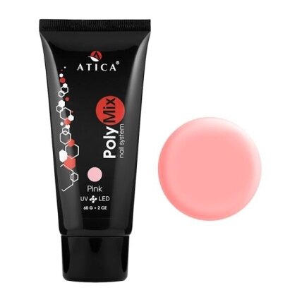 ATICA PolyMix poligelis Pink 08 - 60 ml ATICA PolyMix poligelis Pink 08 - 60 ml