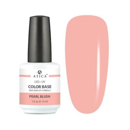 ATICA Rubber Pearl Blush15 ml, (elastinga kaučiukinė bazė) ATICA Rubber Pearl Blush15 ml, (elastinga kaučiukinė bazė)