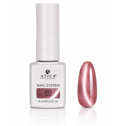 Atica SC13 Satin Cat’s Eye – magnetinis gelinis lakas, 8 ml