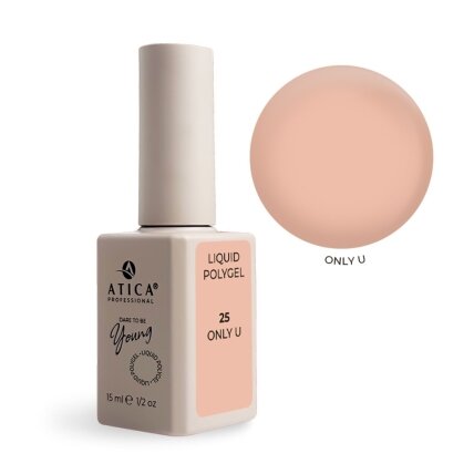 Atica skystas poligelis Only U 25, 15ml