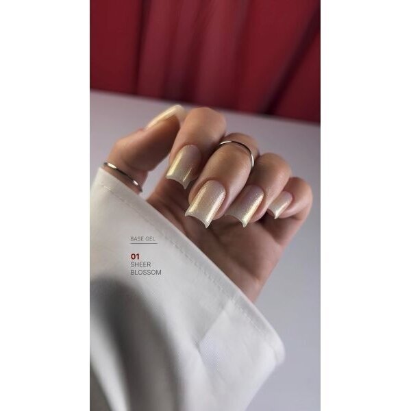 ATICA Cover Base Gel 01 Sheer Blossom 15 ml 1