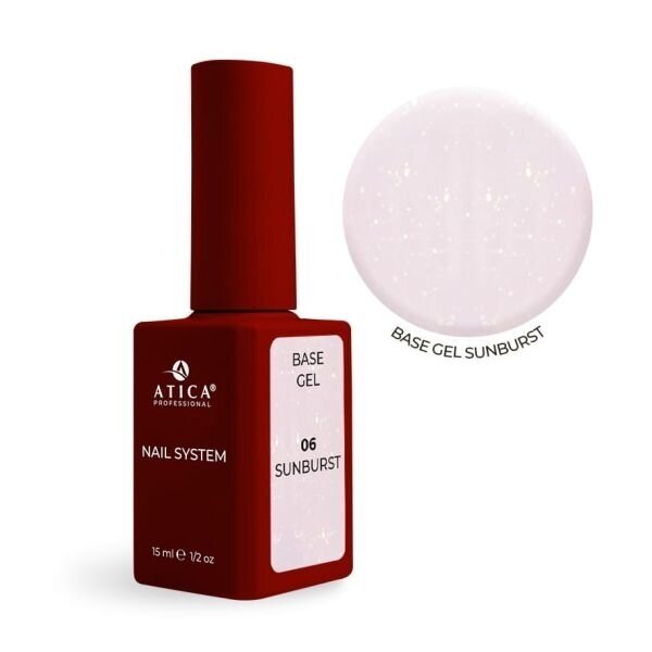 ATICA Cover Base Gel 06 Sunburst 15 ml ATICA Cover Base Gel 06 Sunburst 15 ml