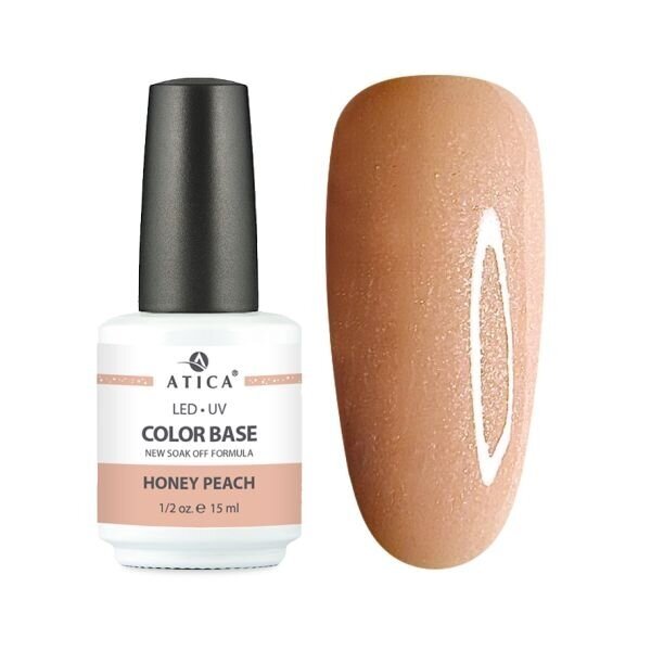 ATICA Rubber Honey Peach 15 ml, (elastinga kaučiukinė bazė) ATICA Rubber Honey Peach 15 ml, (elastinga kaučiukinė bazė)
