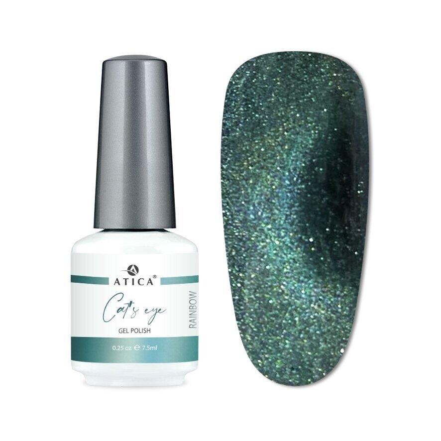 Atica Cat Eye 08 – magnetinis gelinis lakas, 8 ml Atica Cat Eye 08 – magnetinis gelinis lakas, 8 ml