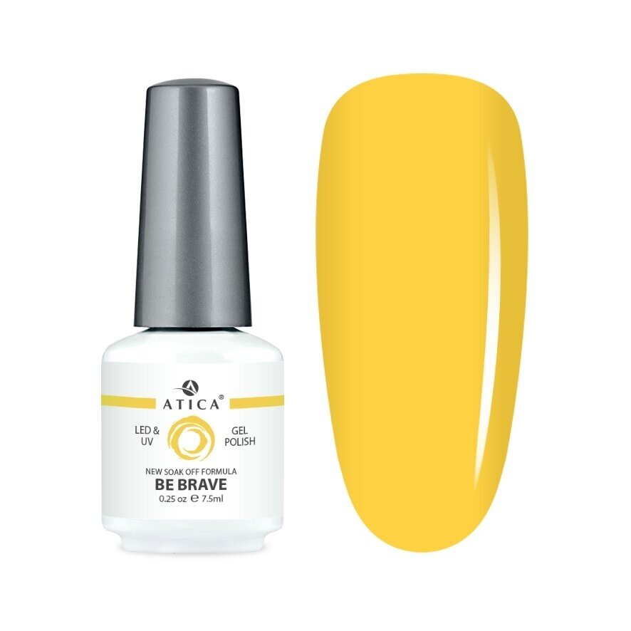 Atica gelinis lakas BE BRAVE, 7,5 ml