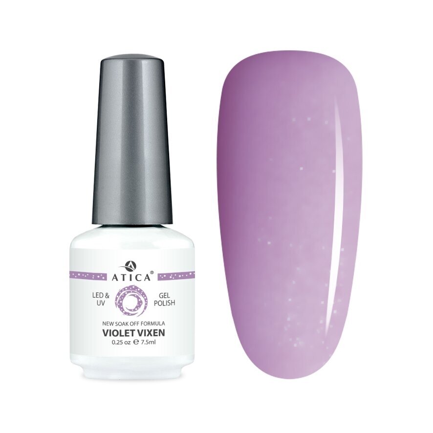 Atica gelinis lakas VIOLET VIXEN, 7,5 ml