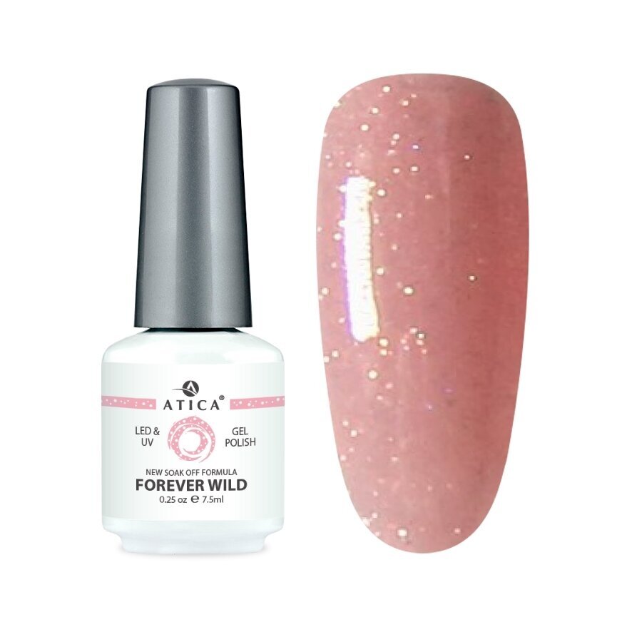 Atica gelinis lakas FOREVER WILD, 7,5 ml