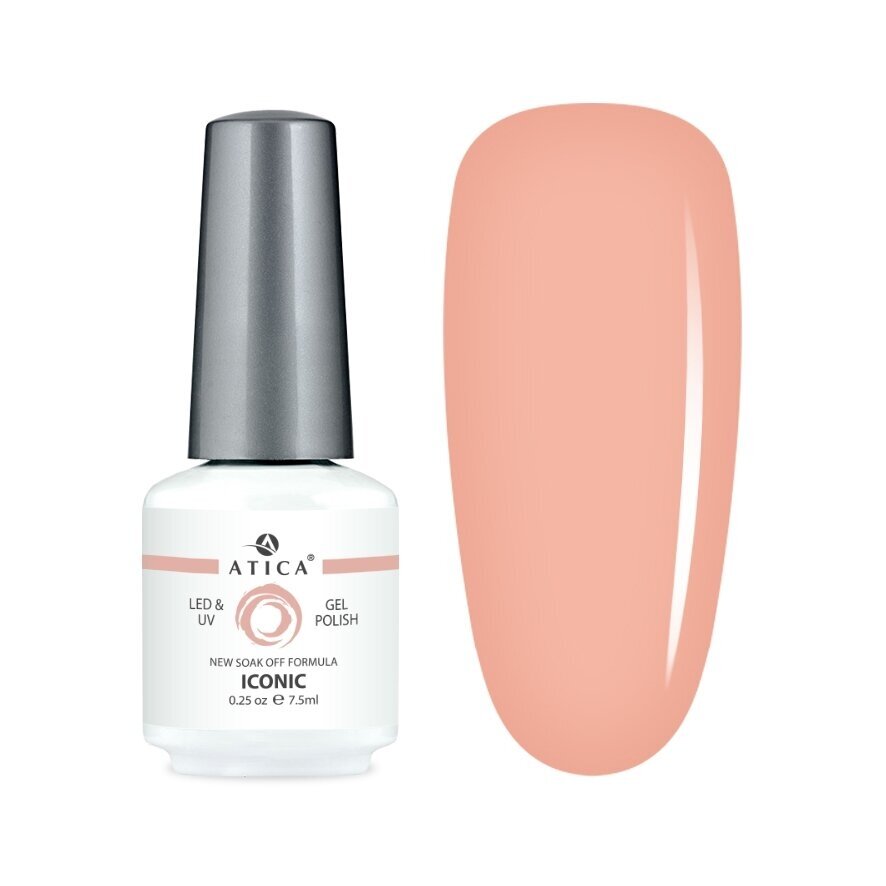 Atica gelinis lakas ICONIC, 7,5 ml