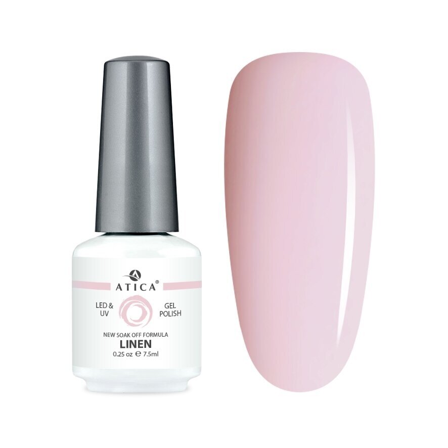 Atica gelinis lakas LINEN, 7,5 ml