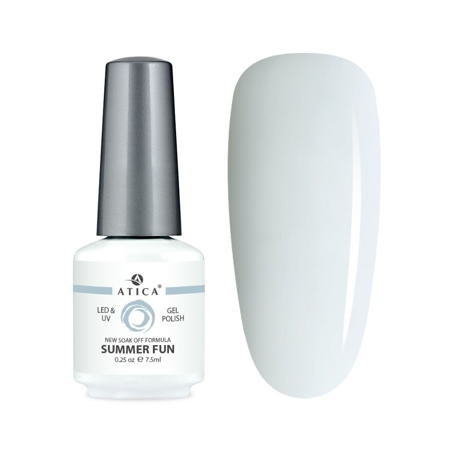 Atica gelinis lakas SUMMER FUN, 7,5 ml Atica gelinis lakas SUMMER FUN, 7,5 ml