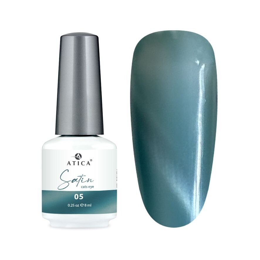 Atica Satin Cats Eye gelinis lakas Nr.05, 8 ml