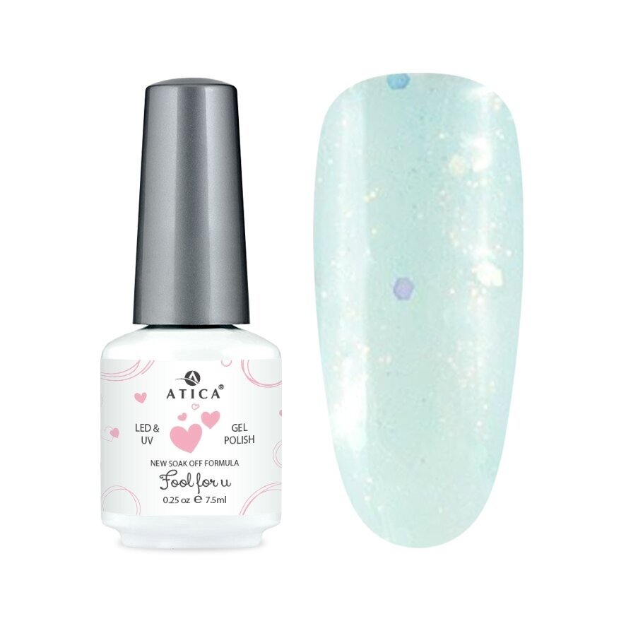 Atica Wedding Collection „Fool for U“ – gelinis lakas, 7,5 ml Atica Wedding Collection „Fool for U“ – gelinis lakas, 7,5 ml
