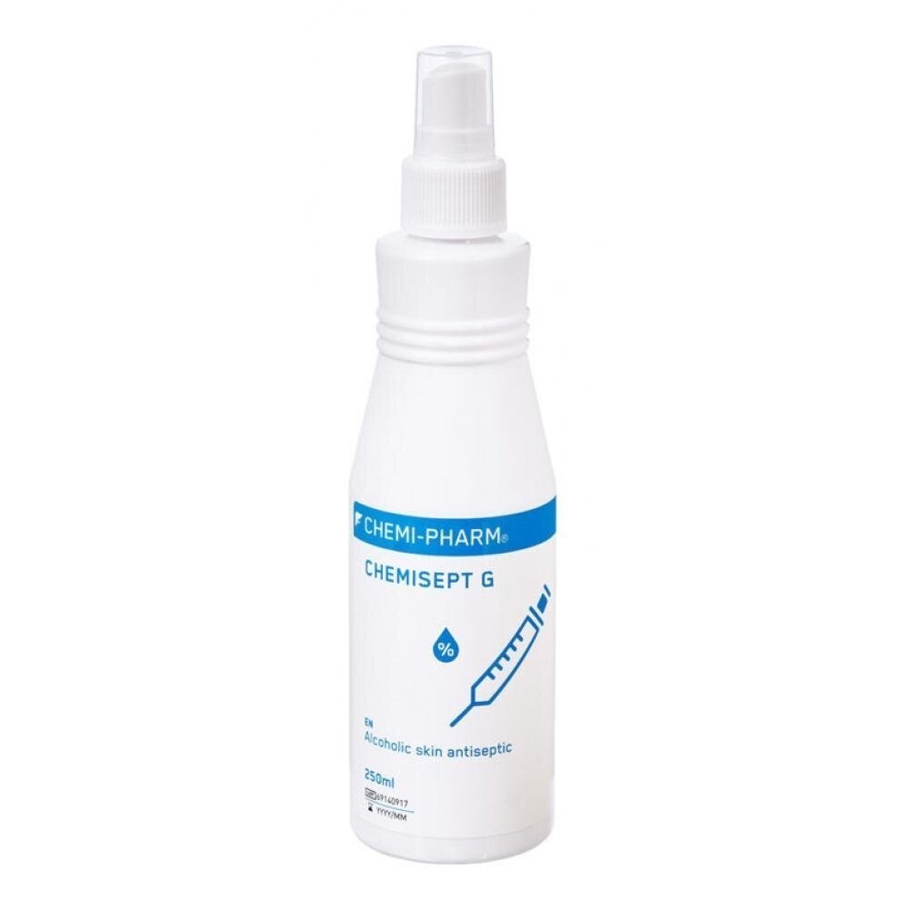 „Chemisept G“ Odos dezinfekcijai 250ml „Chemisept G“ Odos dezinfekcijai 250ml