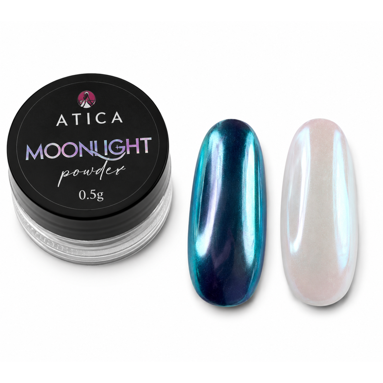 Chrome Powder A04 Aurora– Nagų chromo pudra 0,5 g