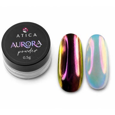 Chrome Powder A01 Aurora– Nagų chromo pudra 0,5 g