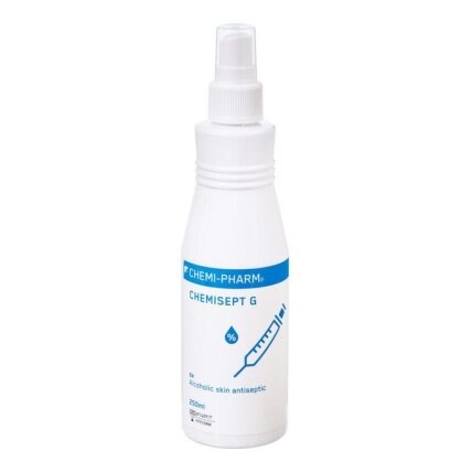 „Chemisept G“ Odos dezinfekcijai 250ml „Chemisept G“ Odos dezinfekcijai 250ml