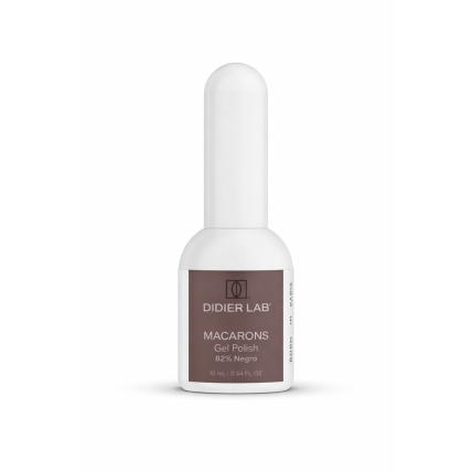 Didier Lab „Macarons“ gelinis lakas NEGRO, 10 ml Didier Lab „Macarons“ gelinis lakas NEGRO, 10 ml