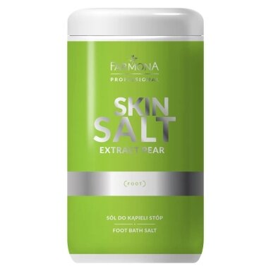 Farmona Skin Salt - Kriaušių kvapo pėdų vonelės druska 1400 g