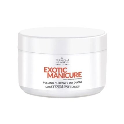 Farmona Exotic Manicure cukrinis rankų šveitiklis 300 g Farmona Exotic Manicure cukrinis rankų šveitiklis 300 g
