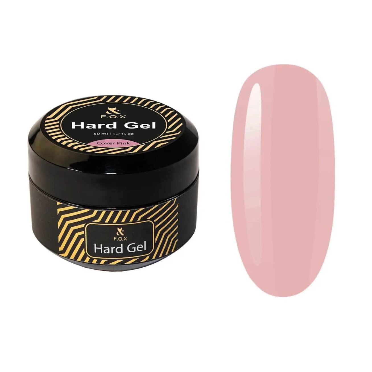 F.O.X Hard Gel Cover Pink 50 ml F.O.X Hard Gel Cover Pink 50 ml