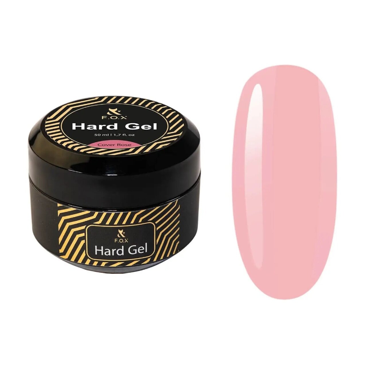 F.O.X Hard Gel Cover Rose 50 ml