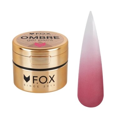 F.O.X Ombre Gel Paint Nr. 008 5 ml – rožiniai geliniai dažai