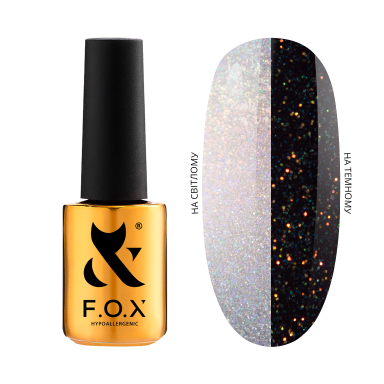 F.O.X Top Opal – Viršutinis sluoksnis su spindinčiomis dalelėmis 7 ml F.O.X Top Opal – Viršutinis sluoksnis su spindinčiomis dalelėmis 7 ml
