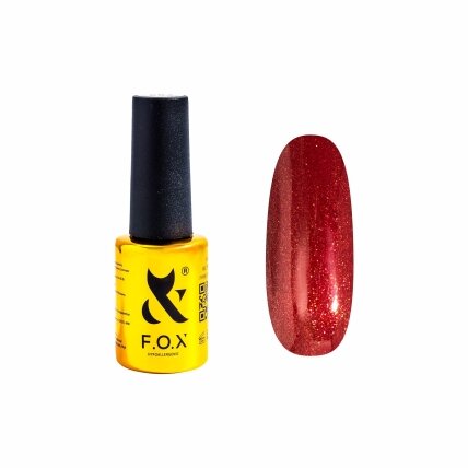 F.O.X Gelinis lakas Fetish 006 – Bordo perlamutras 7 ml F.O.X Gelinis lakas Fetish 006 – Bordo perlamutras 7 ml