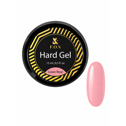 F.O.X Hard Gel Cover Rose 15 ml F.O.X Hard Gel Cover Rose 15 ml