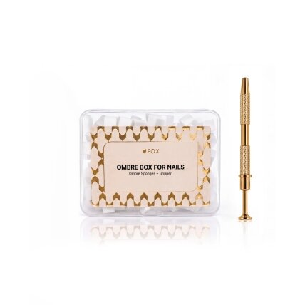 F.O.X Ombre Box For Nails – kempinėlės ombre dizainui F.O.X Ombre Box For Nails – kempinėlės ombre dizainui