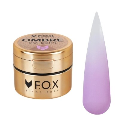F.O.X Ombre Gel Paint Nr. 007 5 ml – alyviniai geliniai dažai F.O.X Ombre Gel Paint Nr. 007 5 ml – alyviniai geliniai dažai