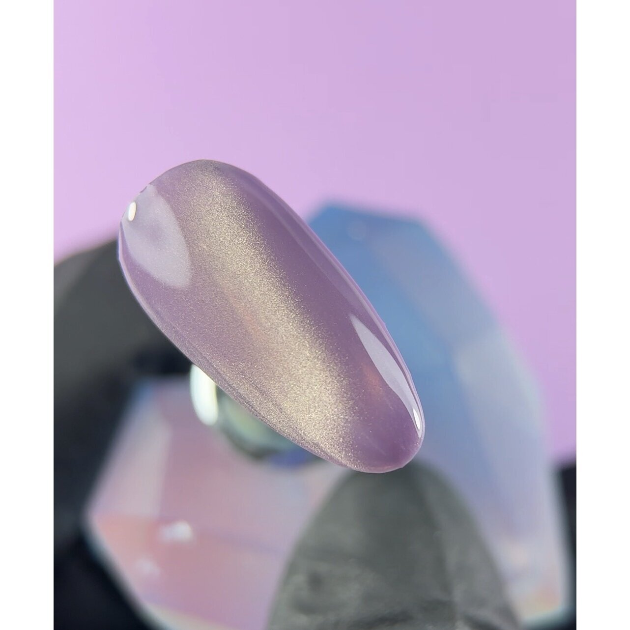 Gelinis lakas Jelly Gelly Glitter Lavender Silk, 12ml - blizgus gelinis lakas (Be TPO) 1 Gelinis lakas Jelly Gelly Glitter Lavender Silk, 12ml - blizgus gelinis lakas (Be TPO) 1