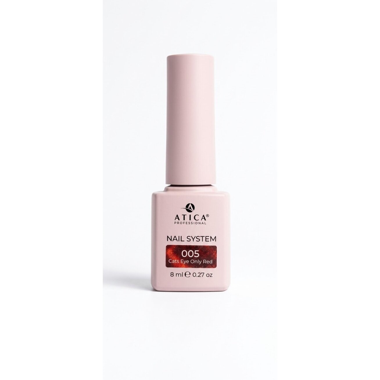 Gelinis lakas Cat's Eye Only Red 05, 8 ml