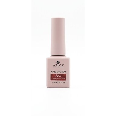 Gelinis lakas Cat's Eye Only Red 04, 8 ml