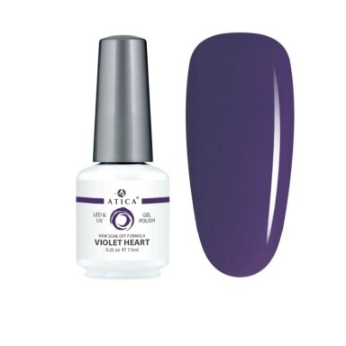 Gelinis lakas Violet Heart, 8 ml