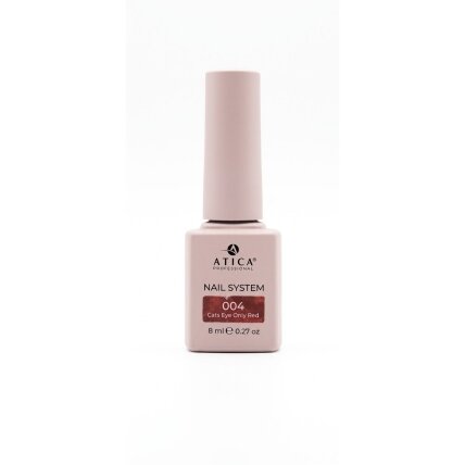 Gelinis lakas Cat's Eye Only Red 04, 8 ml Gelinis lakas Cat's Eye Only Red 04, 8 ml