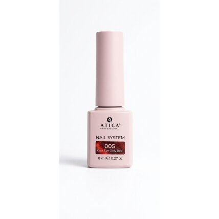 Gelinis lakas Cat's Eye Only Red 05, 8 ml
