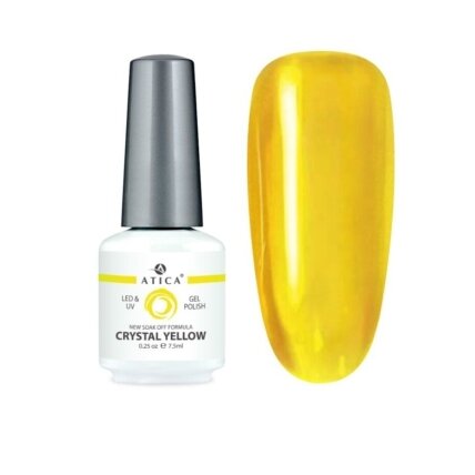 Gelinis lakas Crystal Yellow, 8 ml Gelinis lakas Crystal Yellow, 8 ml
