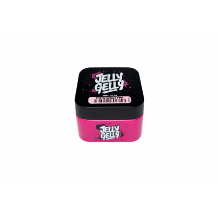 Gelly Sweet pink self levelling gel Fluffy, 40ml – savaime išsilyginantis gelis (TPO/HEMA FREE) 1