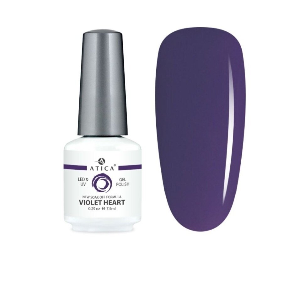 Gelinis lakas Violet Heart, 8 ml