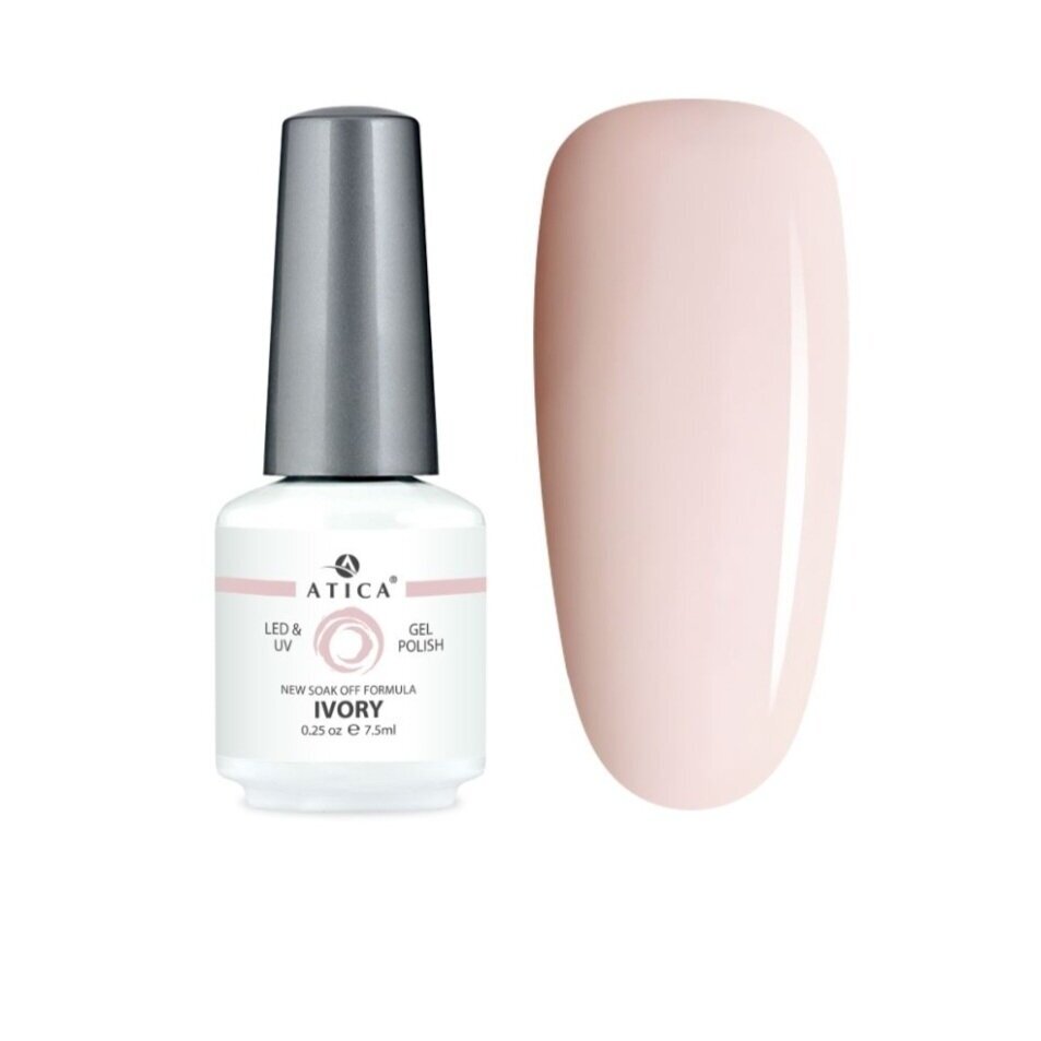 Gelinis lakas Ivory, 8 ml Gelinis lakas Ivory, 8 ml