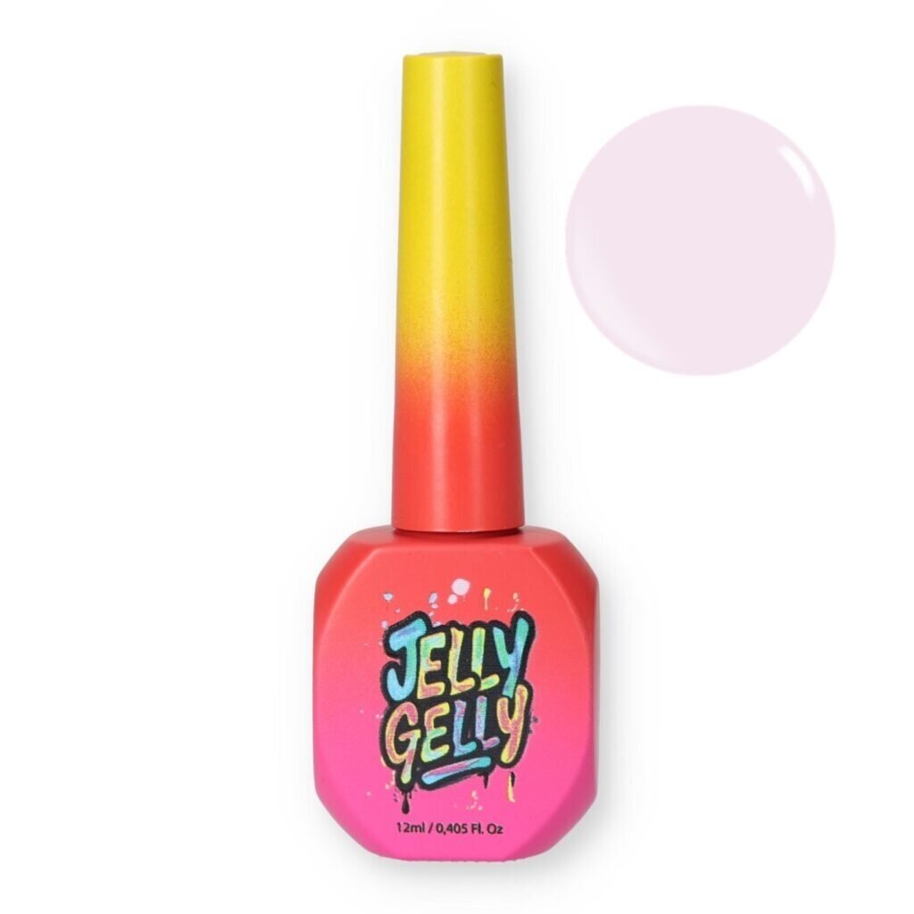 Jelly Gelly Hard Base (Fiber) Sweet pink, 12ml Be HEMA/TPO (tvirta bazė su stiklo pluoštu)