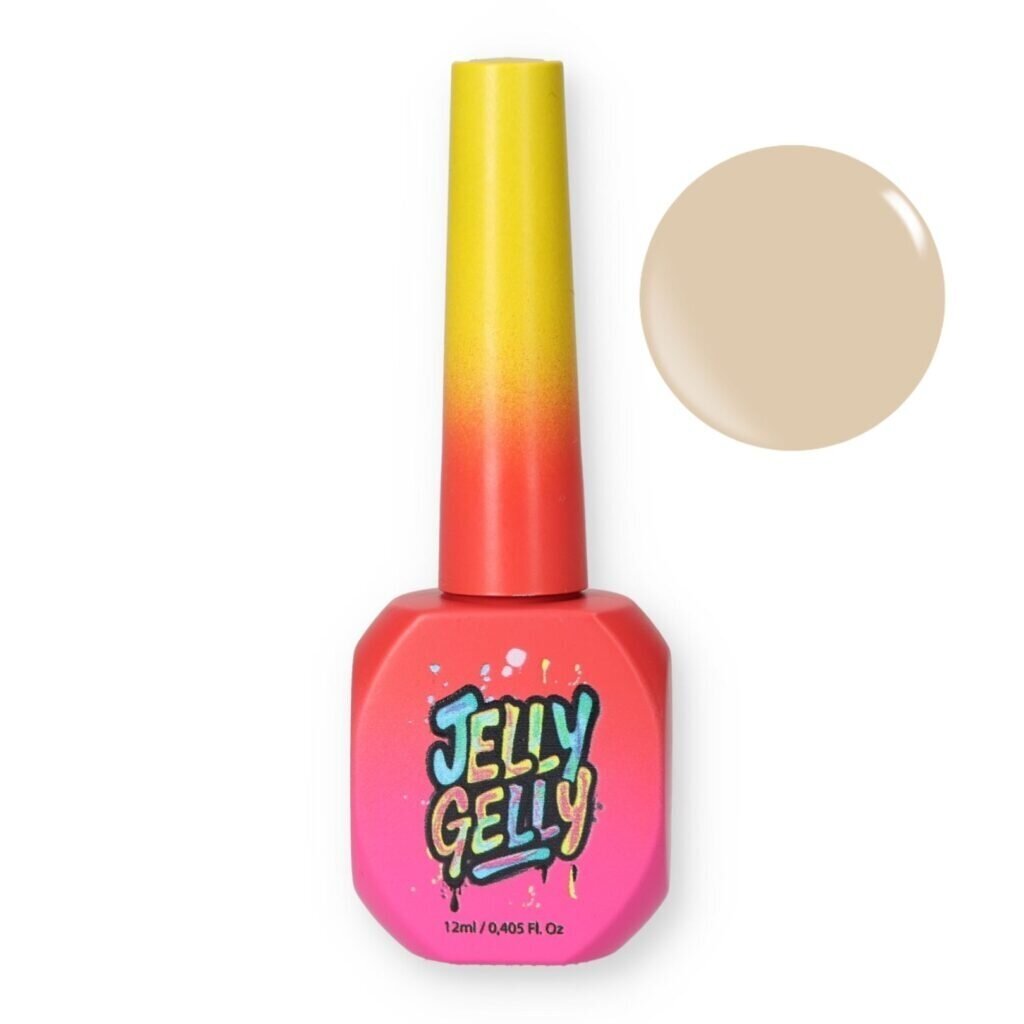 Jelly Gelly Hard Bottle Gel Peachy promise, 12ml - kietasis gelis buteliuke (TPO/HEMA FREE) Jelly Gelly Hard Bottle Gel Peachy promise, 12ml - kietasis gelis buteliuke (TPO/HEMA FREE)