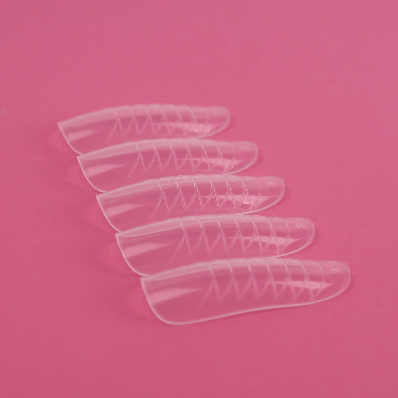 Jelly Gelly dual forms L straight curve 120 tips/12 size 1